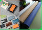 0.55mm Putih / Biru / Hitam Kraft Liner Paper Fabric Untuk Tas Belanja / File Folder
