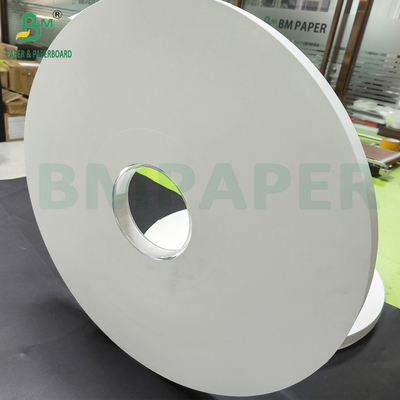 Bio Straw Paper Wrap Paper 28gsm 32mm x 6000m Roll Warna Putih