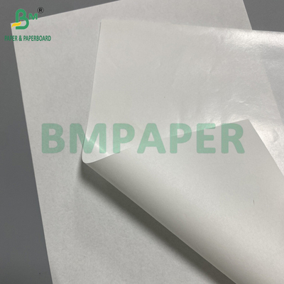 30gsm 60gsm MG Kalendered White Kraft Paper Untuk Paket Gula PE Lapisan Satu Sisi