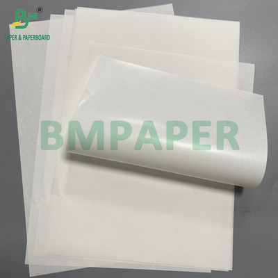 30gsm 60gsm MG Kalendered White Kraft Paper Untuk Paket Gula PE Lapisan Satu Sisi