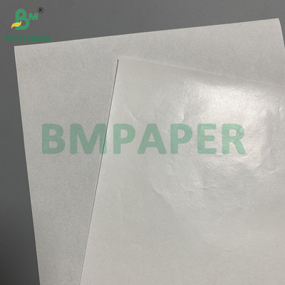 30gsm 60gsm MG Kalendered White Kraft Paper Untuk Paket Gula PE Lapisan Satu Sisi