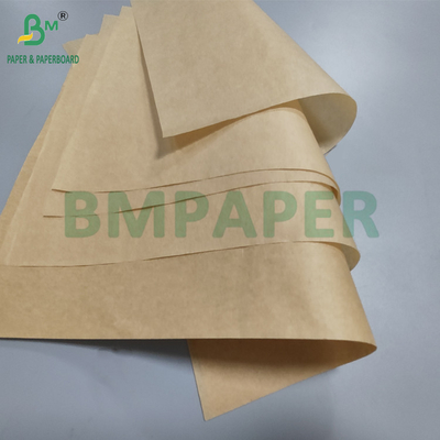 40g 50g Non - Stick Brown Oven Baking Paper Untuk Air Fryer Liner Greaseproof