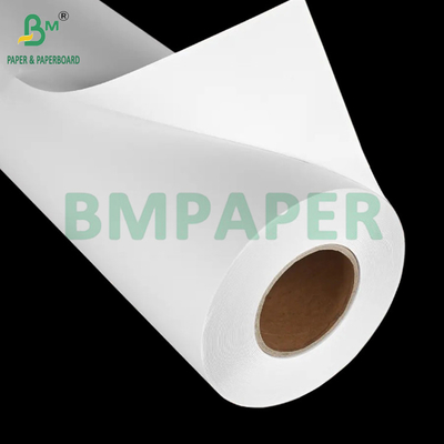 20lb Wide Format Paper Untuk Gambar CAD 36 inci x 150 ft 2' Core Tinggi Keputihan