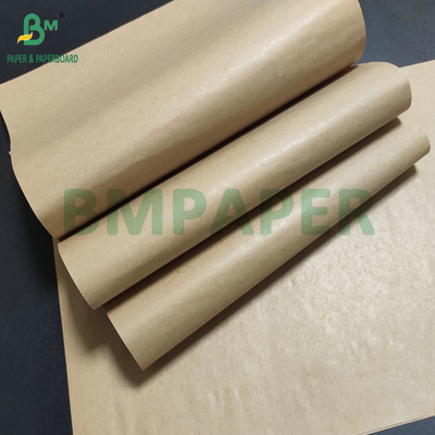 75gm 80gm Kekuatan Tarikan Tinggi Kertas Kraft Brown Untuk Membuat Kantong Semen