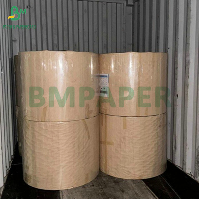 75gm 80gm Kekuatan Tarikan Tinggi Kertas Kraft Brown Untuk Membuat Kantong Semen