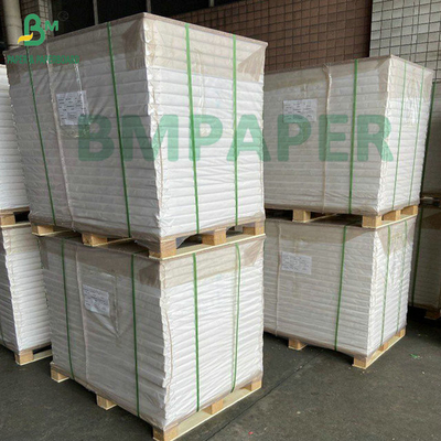 2.5mm 3mm Double Side Coated Rigid White Paperboard Untuk Tampilan Rak 1,2 x 2,1meter