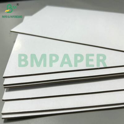 2.5mm 3mm Double Side Coated Rigid White Paperboard Untuk Tampilan Rak 1,2 x 2,1meter