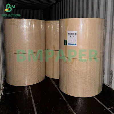 120GSM Kantong tangan tahan pecah Tinggi Karet Kraft Sack Brown