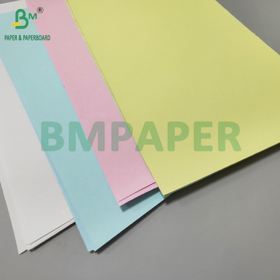 60g 75g CB CFB CF Carbonless Copy Paper Untuk Penerimaan Gambar Biru 21,6 x 27,9cm