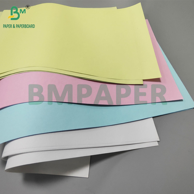 60g 75g CB CFB CF Carbonless Copy Paper Untuk Penerimaan Gambar Biru 21,6 x 27,9cm