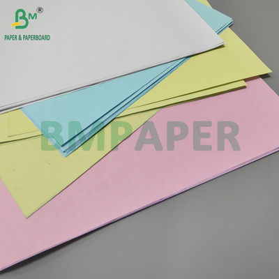 60g 75g CB CFB CF Carbonless Copy Paper Untuk Penerimaan Gambar Biru 21,6 x 27,9cm