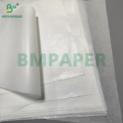 Kertas oven silikon berlapis putih tahan panas 40gm untuk panggang 620mm