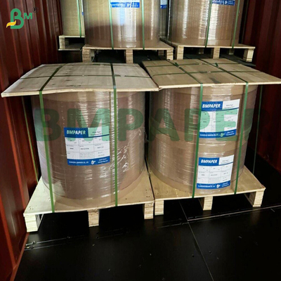 Satu sisi dilapisi kertas putih Makanan Konus kertas untuk es krim 80gsm