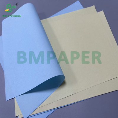 50 gram 55 gram Biru Kuning Warna NCR Karbonless Invoice Paper Dengan 640 x 900mm