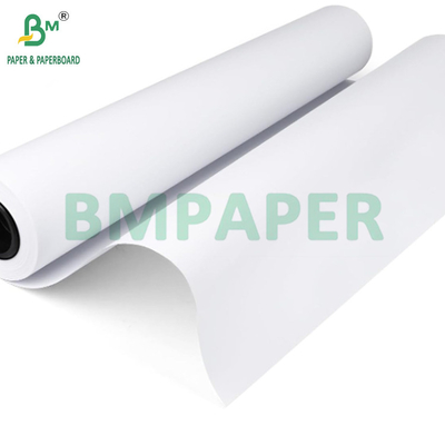 20# Gulung Kertas Bond Putih Biasa Untuk Printer Inkjet Format Besar 24 In x 150 Ft