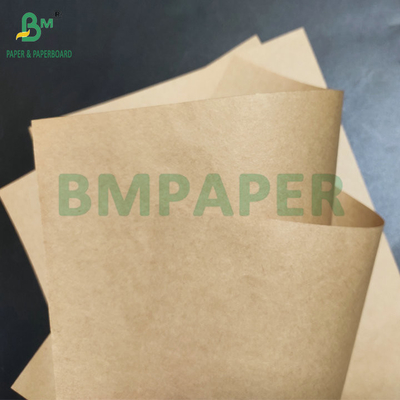 60gm 70gm Bulk Brown Kraft Paper Untuk Tas Pengangkut Roll Format Besar