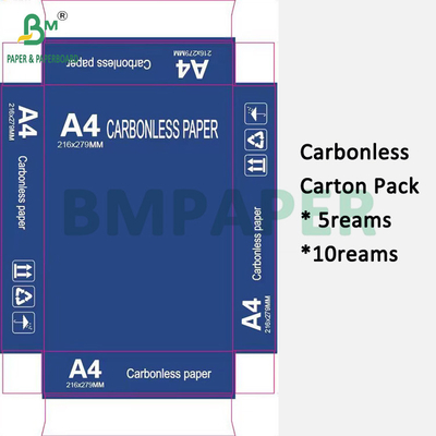Digital Carbonless Paper Image Hitam 75g 78g A4 Legal Size Original CB Intermediate CFB Final CF Paper
