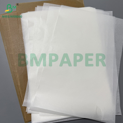 40g Silikon Lapisan Kertas Rulo Lembar Putih Biru Warna