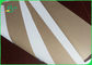 Tear Resistant White Coated Duplex Board / Coated Paper Board 0,7 G / M3 Density
