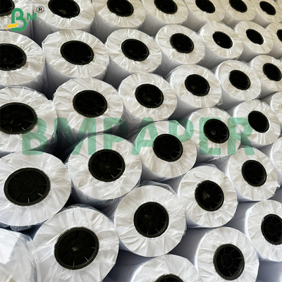 White Plotter Paper Lempar A0 A1 A2 Ukuran Roll Uncoated Bond Paper