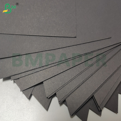 Black Cardstock Cover Weight Paper 350gsm Lemparan premium yang halus