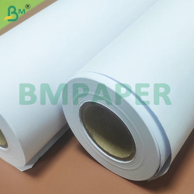 90 GSM 2-3 inci Core Putih Teknik Plotter Paper Rolls