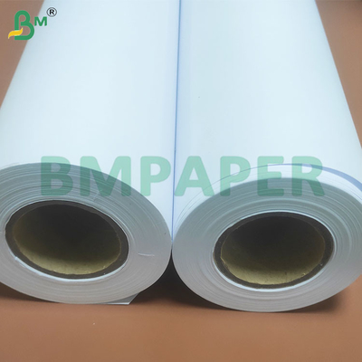 90 GSM 2-3 inci Core Putih Teknik Plotter Paper Rolls