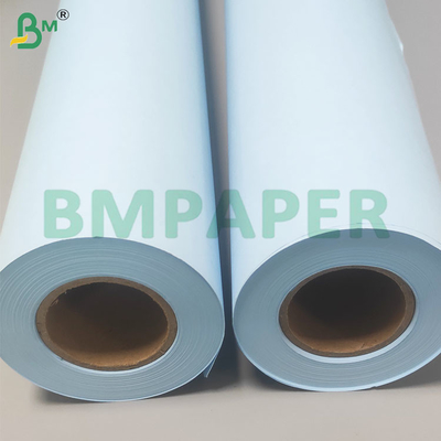 20lb Kekakuan Blueprint Paper Roll Untuk CAD Plotting 610mm Lebar