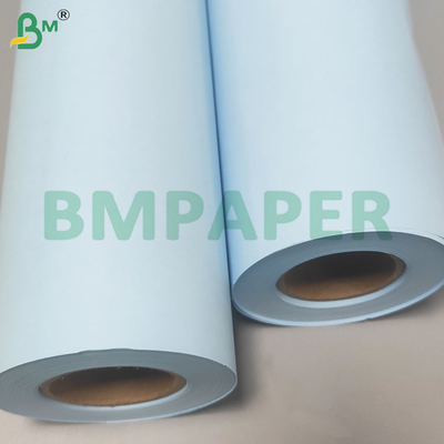 20lb Kekakuan Blueprint Paper Roll Untuk CAD Plotting 610mm Lebar