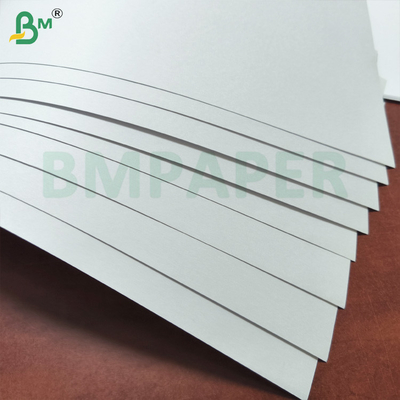 Kertas sampul yang tidak dilapisi Putih 100lb Cerah Ultra Lemes