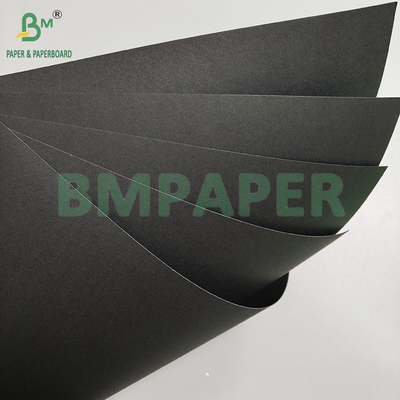 300gm 350gm Kekakuan Tinggi Dan Tahan Lipat Kartu Hitam Lapisan Satu Sisi