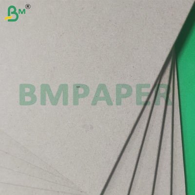 2mm Daur Ulang Pulp Ketahanan Tinggi Lembar Kardus Abu Sisi Ganda