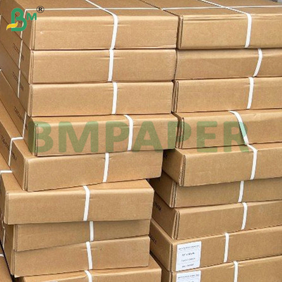 80gm Format besar Ketahanan tinggi cetak biru plotter kertas gulung