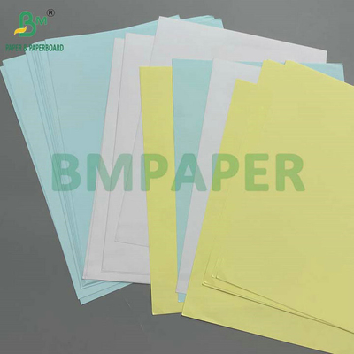 8.5 x 11 Ukuran Surat Gambar Hitam 75gm Carbonless Copy NCR Paper