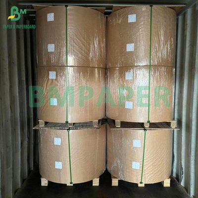 38gm 40gm tidak dicetak kertas kraft putih tahan rumput hamburger / kertas bungkus beras 285 × 295mm
