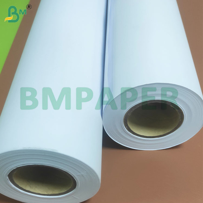 Permukaan halus 80gm CAD Bond Paper Rolls untuk Pencetakan yang Tepat