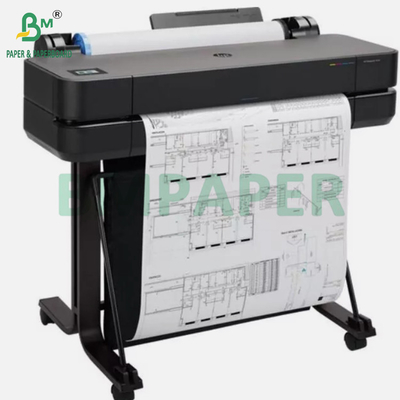 24" x 150' CAD 20lbs Bond Inkjet Wide Format Plotter Paper Untuk Graph 2′′ CORE
