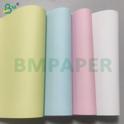 100% Pulp Kayu CF CFB CB Karbonless Copy Paper Rolls Ukuran Surat