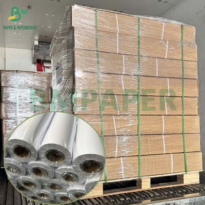 32lb 35lb Wide Format Roll Cerah Putih Lapisan Graph Paper 36in x 100ft