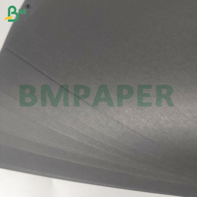 0.1mm Tinggi Kekakuan Double Sisi Black Paper Board untuk Kotak