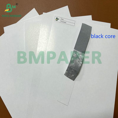 23x29' 310gr 330gr 2 sisi Lapisan kertas inti hitam untuk mencetak kartu bermain