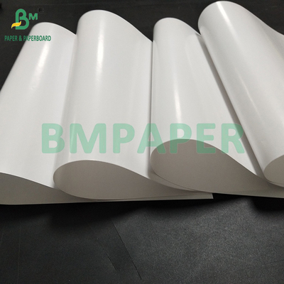 70gm 90gm C1S Lapisan Glossy kertas untuk membuat label 50mm gulung