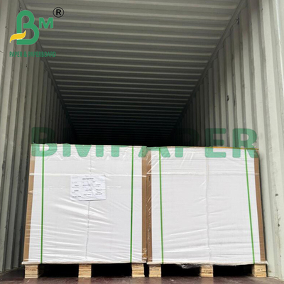 250g 65cm x 92cm Ketahanan yang Baik Glossy Art Paper Untuk Brosur