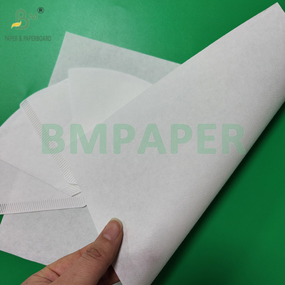50gm 328mm 500mm Putih Dan Brown Coffee Filter Paper Roll Food Grade