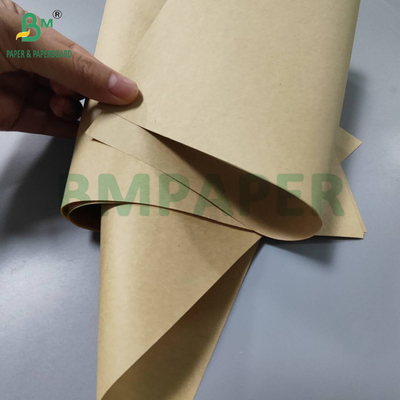65gm 70gm Kekuatan Basah Brown Kraft Paper Untuk Kemasan Kimia 70 x 100cm
