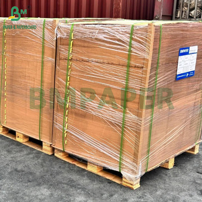 65gm 70gm Kekuatan Basah Brown Kraft Paper Untuk Kemasan Kimia 70 x 100cm