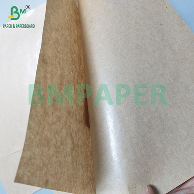 30gm 50gm MG Brown Kraft Food Packing Bag Roll Greaseproof kertas