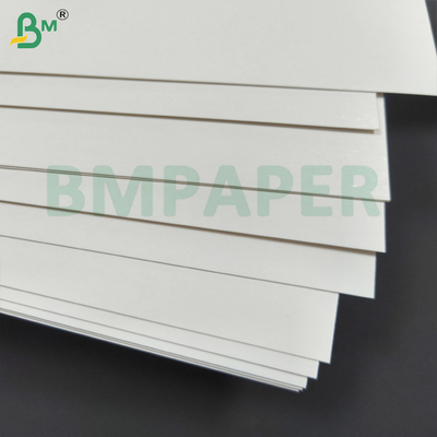 Natural Brown Back Side Top White Coated Paperboard 275gm Makanan aman