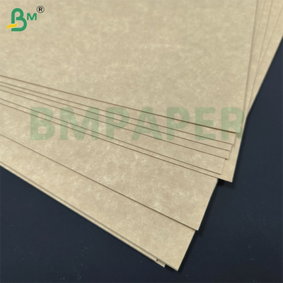Natural Brown Back Side Top White Coated Paperboard 275gm Makanan aman