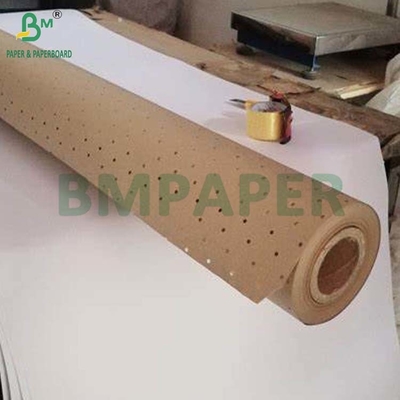 72" x 500 yard 48.8grs 60grs Perforated Kraft Paper Plotter Rolls